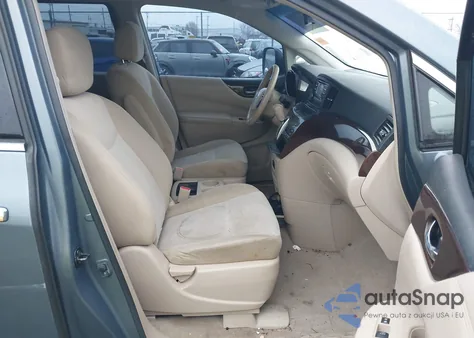 2012 Nissan Quest Sv z USA, uszkodzony, nr VIN JN8AE2KPXC9051828